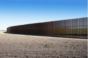 U.S.-Mexico border fence in Texas